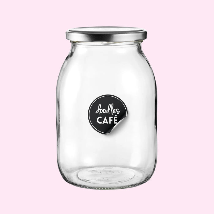 Doodles Cafe - Laser Printable Self Adhesive Clear Vinyl - A4, 10pk