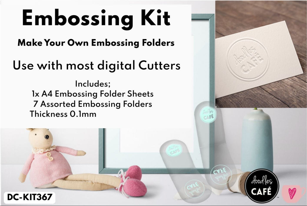 Doodles DIY - Custom Embossing Folder Kit