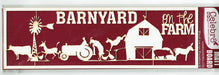 Celebr8 - Embellishments - Matt Board - Barnyard on the farm