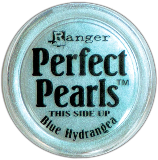 Ranger Perfect Pearls Pigment Powder .25oz-Blue Hydrangea