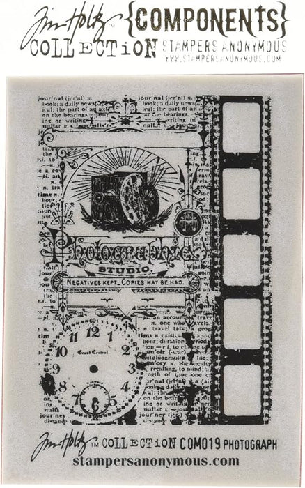 Tim Holtz - Stamp Collection - Photograph