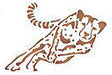 Sceptre Seven Designs - Stencils - Cheetah