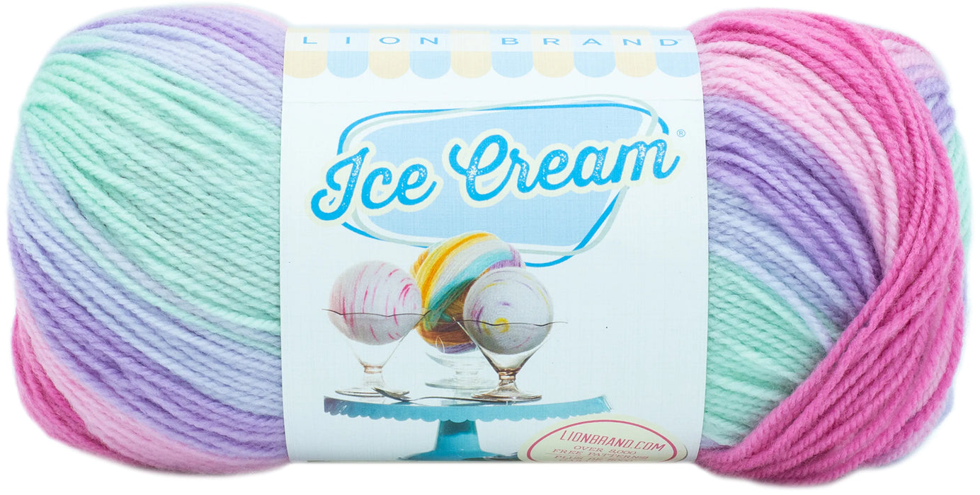 Lion Brand Ice Cream Yarn-Ube