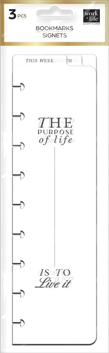 Happy Planner Signature Classic Bookmarks-Work + Life