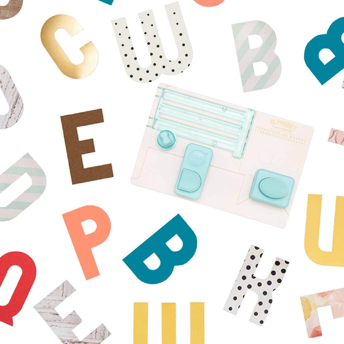 We R Memory Keepers - Alphabet Punch Board