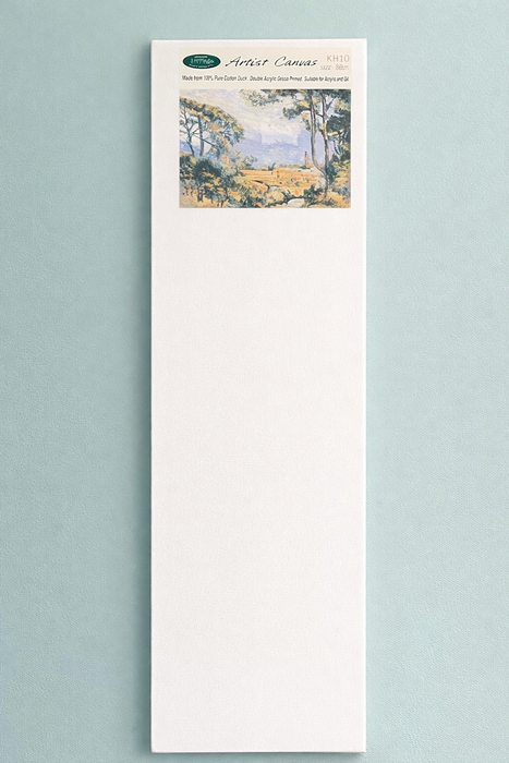 Heritage Crafts - Artist Canvas - 100% Pure Cotton Duck Double Primed 25cmx80cm