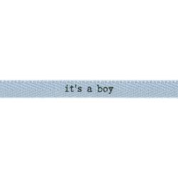 Creative Impressions - Printed Twill - It's a Boy