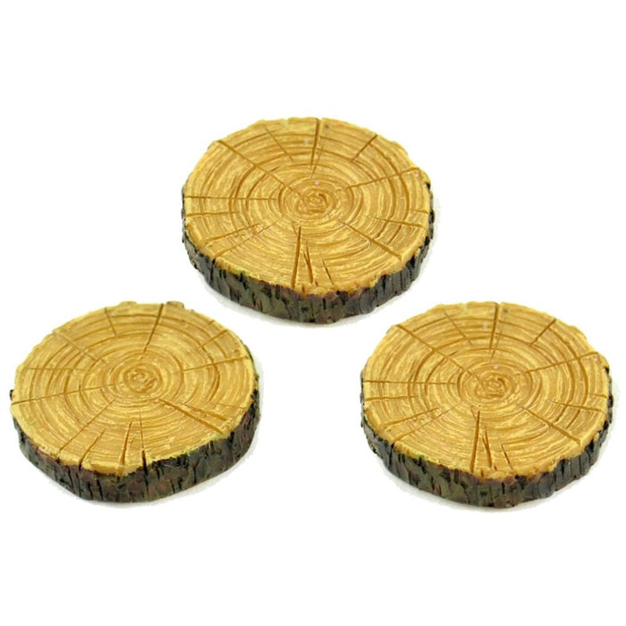 Midwest Design - Touch Of Nature Wee Creations Miniature - 1" - Tree Stepping Stone - 3pieces