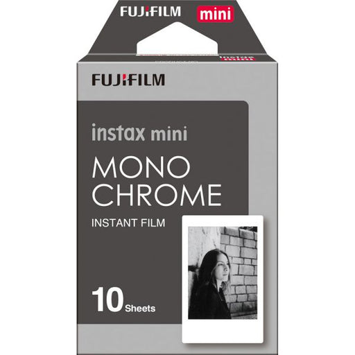 Fujifilm - Instax - Mini Instant Film - Monochrome - 10 sheets