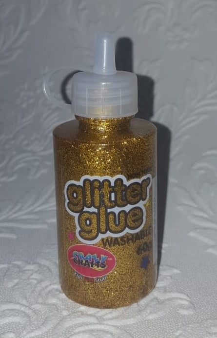 Crazy Crafts - Glitter Glue - Gold