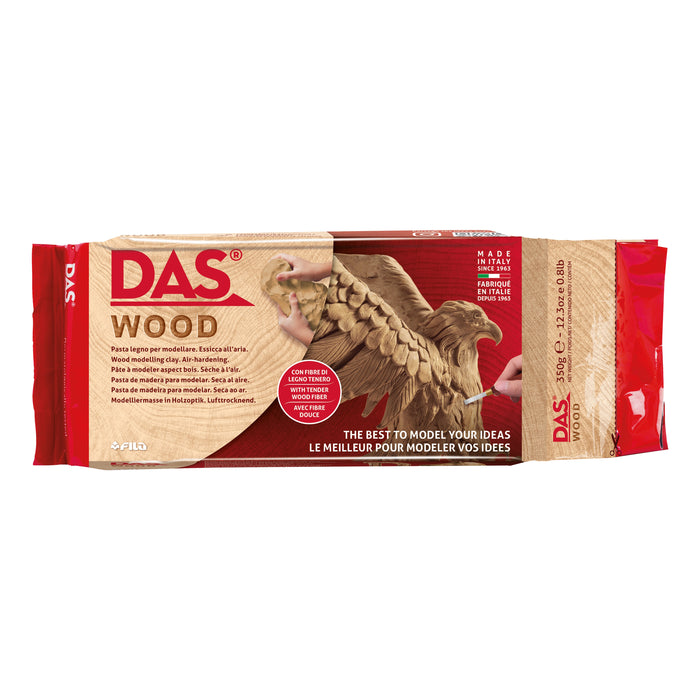 DAS Air Dry Clay .77lb-Wood