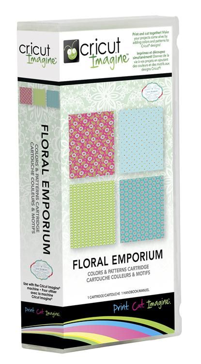 Cricut Cartridges - Imagine Machine - Colors & Patterns - Floral Emporium