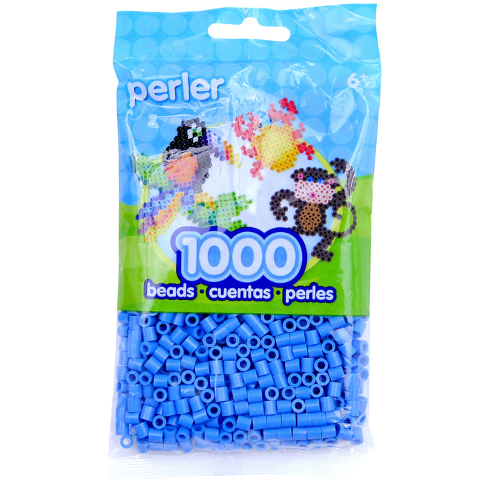 Perler Beads 1,000/Pkg-Light Blue