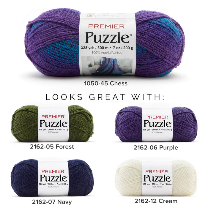 Premier Puzzle Cotton Yarn - Chess