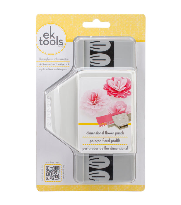 EK Success - EK Tools - Large Edger Punch - Carnation Petals