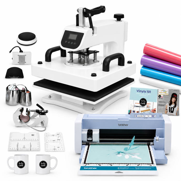Brother ScanNCut and 10-in-1 Heat Press - Ultimate Hot Doodles Bundle