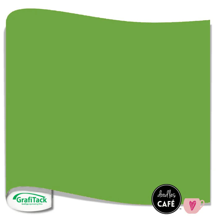 Poli-Flex Turbo - Heat Transfer Vinyl - APPLE GREEN (30cm x 1m)