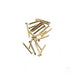 Houseworks - Dollhouse Hardware - Brass Pointed Pin Nails 6mm - 1 Inch Scale