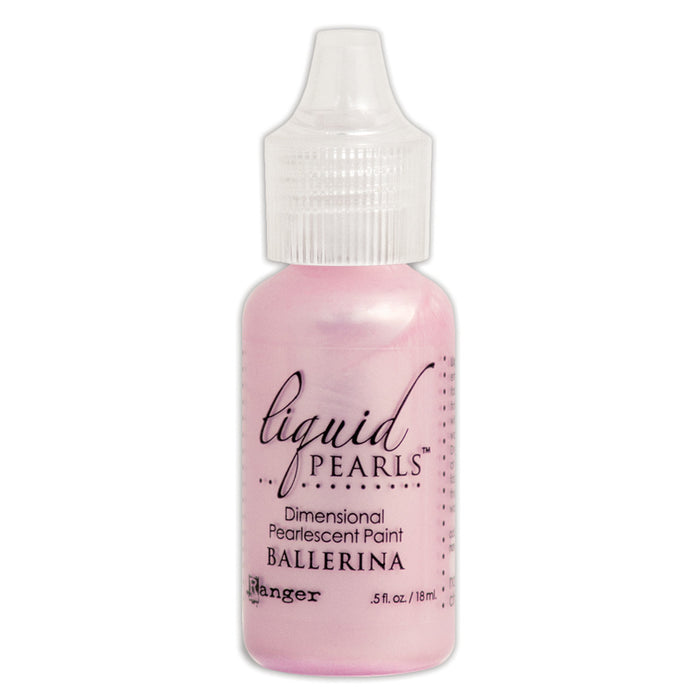 Ranger Liquid Pearls Dimensional Pearlescent Paint .5oz Ballerina