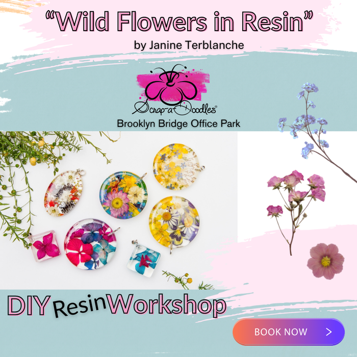Wild Flowers in Resin – A Creative Morning - Resin Workshop - coming in January