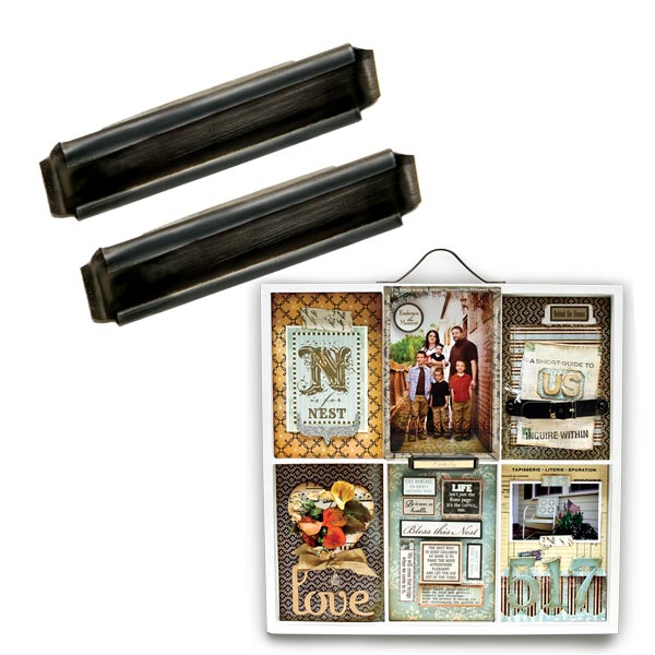 7 Gypsies - Tray Label Holder - Black