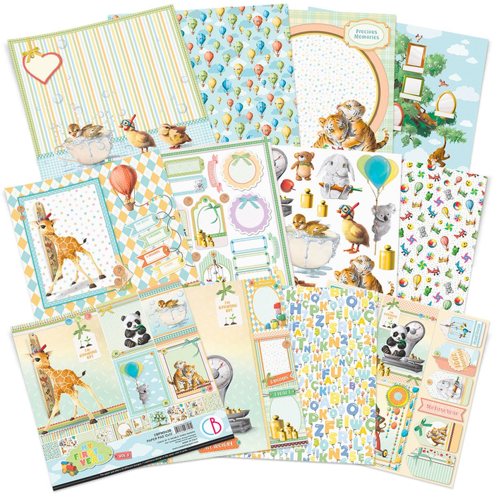 Ciao Bella - 12" x 12" DS-Paper Pack - My First Year Vol. 2