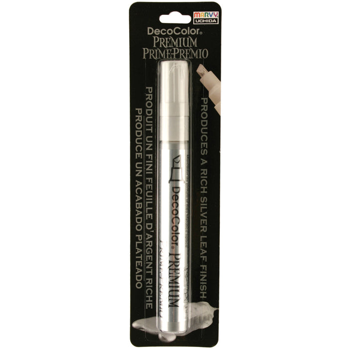 Uchida DecoColor Premium Chisel Paint Marker-Silver