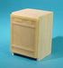 Houseworks - DOLLHOUSE-TOY - Wood Dishwasher - Unfinished - 1 Inch Scale