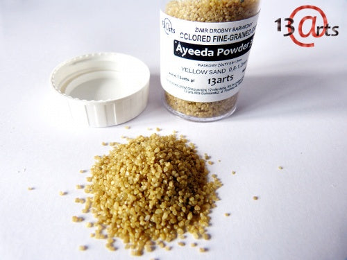 13 Arts - 3D Colored Fine-Grained Grit - Yellow Sand - 35g