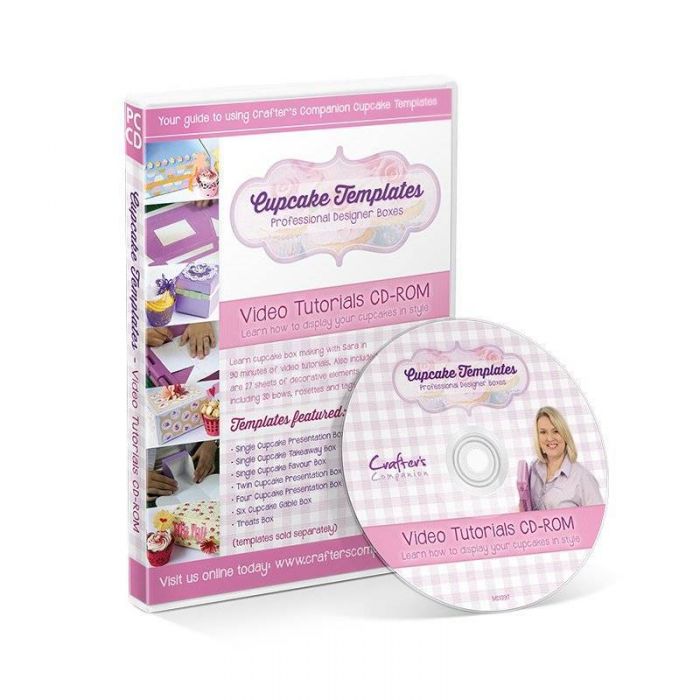 Crafter's Companion - Cupcake Templates Video Tutorials CD-ROM