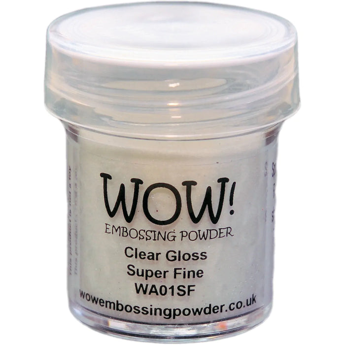 WOW! Embossing Powder 160ml-Clear Gloss Super Fine