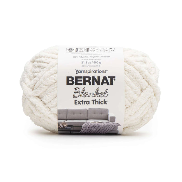 Bernat Blanket Extra Thick 600g - Vintage White