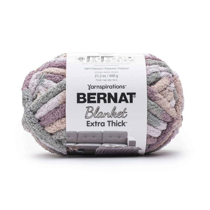 Bernat Blanket Extra Thick 600g - Purple Smoke
