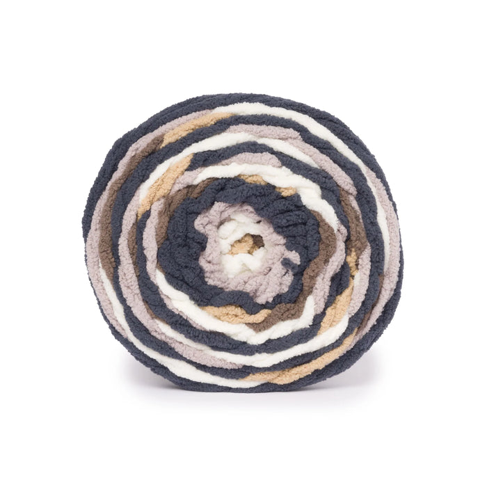 Bernat Blanket All In One Blanket Granny Square Yarn - Asphalt