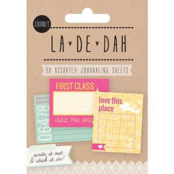 Grant Studios - La De Dah - Journey Journaling Tags