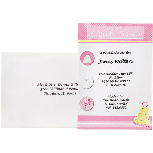 Wilton - Bridal Shower Invitation Kit