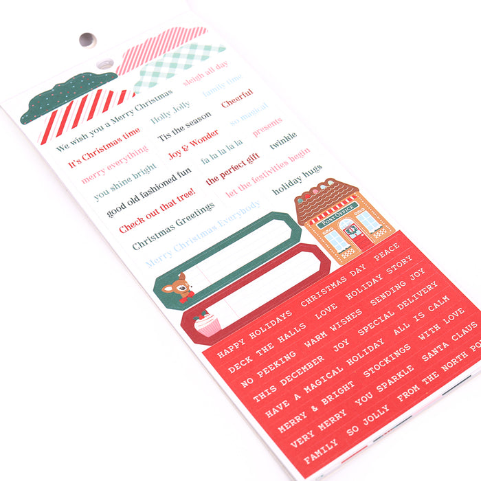 North Pole Post Sticker Book
