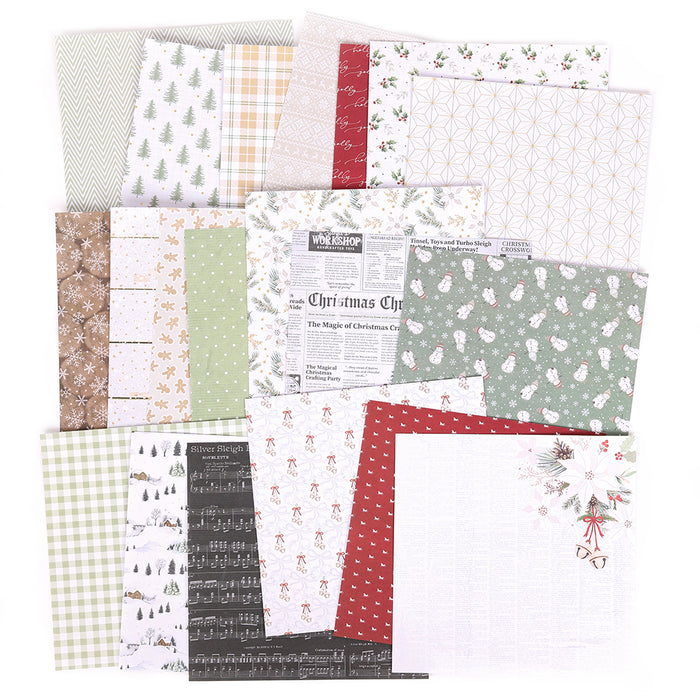Rosie's Studio - Sleigh Bells Ring 6x6" Designer Paper Pad 40 Sheets