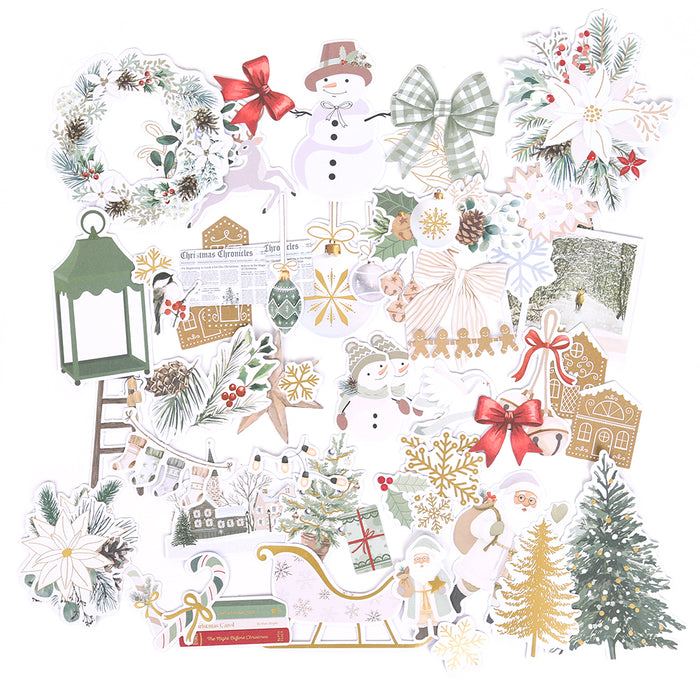 Rosie's Studio - Sleigh Bells Ring Diecut Ephemera 128 Pieces