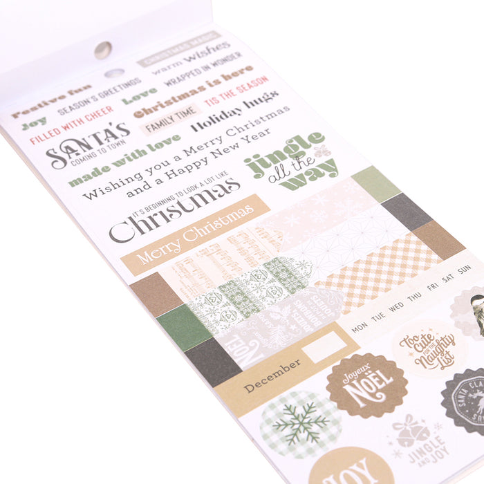Rosie's Studio - Sleigh Bells Ring Sticker Book 6 Sheets