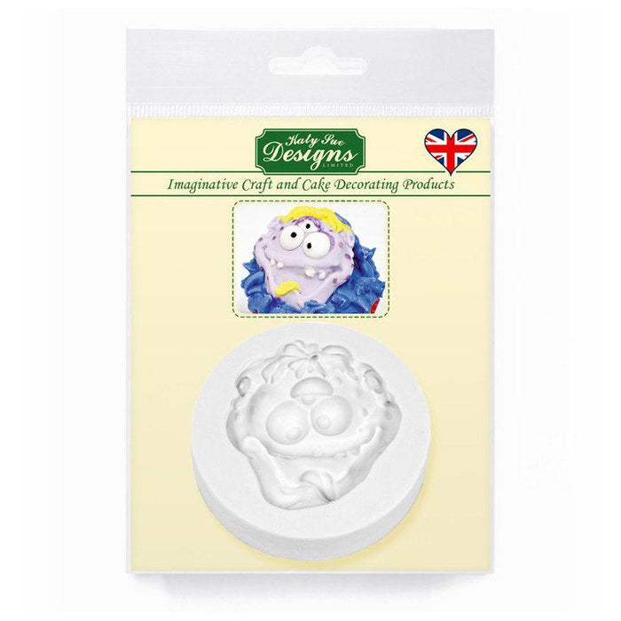 Katy Sue Designs - Topper Silicone Mould - Messy Monster Boy