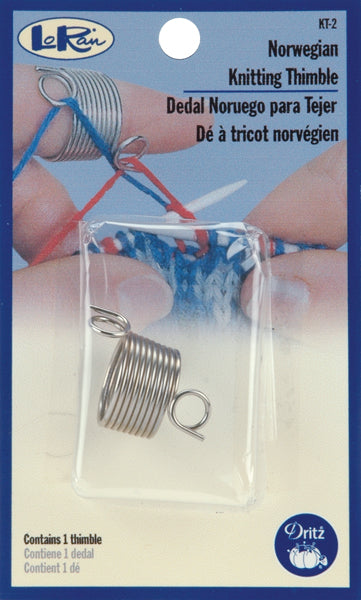 LoRan Norwegian Knitting Thimble-