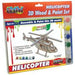 Crazy Crafts - Kids Zone - 3D Wood & Paint Set - Helicopter