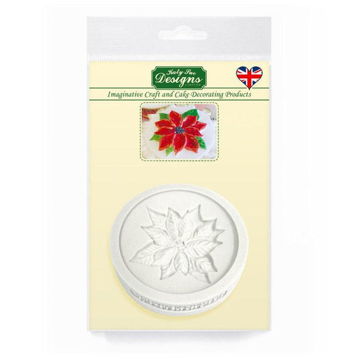 Katy Sue Designs - Topper Silicone Mould - Poinsettia