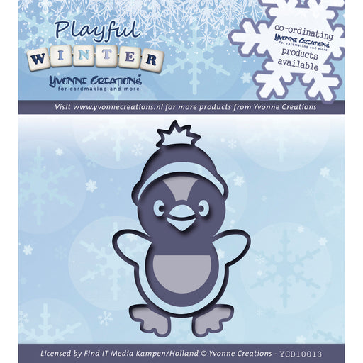 Find It Trading - Yvonne Creations - Playful Winter Die - Penguin