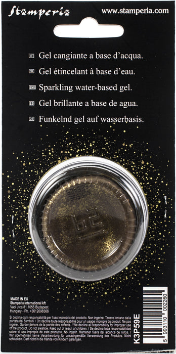 Stamperia Glamour Gel 25ml-Dark Wood