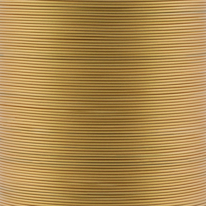 19 Strand Stainless Steel Bead Stringing Wire, .012 in / 0.30 mm, Satin Gold, 1000 ft / 305 m