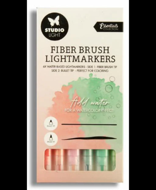 Studio Light Fiber Brush LightMarkers - Pastels