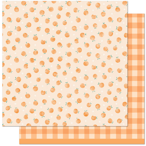 Fruit Salad Double-Sided Cardstock 12"X12"-Orange You Glad