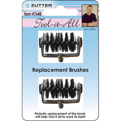 Zutter - Tool-It-All - Replacement Brushes - 2pc
